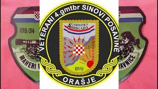 HVO 106 BRIGADA ORAŠJE - KO OD KAMENA (PJESMA)