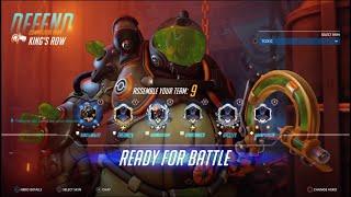 Overwatch|Roadhog Competitive Gameplay No Commentary) (Ps5) (1080p)