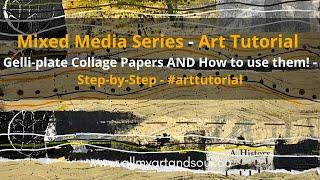 Intuitive Art Journaling - How to Create Layers! #arttutorial #artjournalvideo #abstractart