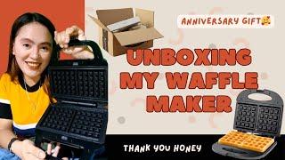 SAMORIS WAFFLE MAKER UNBOXING