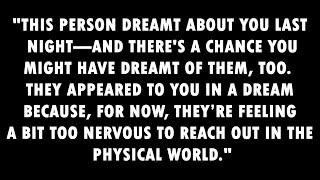 "They Dreamed of You: Uncovering the Spiritual Significance. [Collective Tarot Reading]"