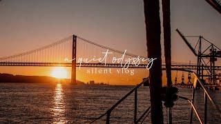 short film | Sailing at sunset in the Tagus river, Lisbon, Portugal