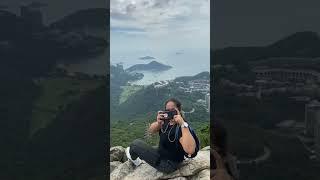 on the top of the mountains #beautiful #enjoy #hongkong #shortsvideo #content #thankful