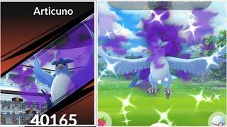 Shiny shadow Articuno debuts in shadow raid & got it after many raids.