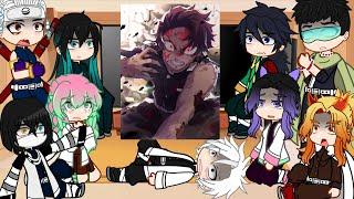 ^|• Hashiras React To Tanjiro Kamado •|^ []Demon slayer[] ️ANGST?… [] Part -1/2/3