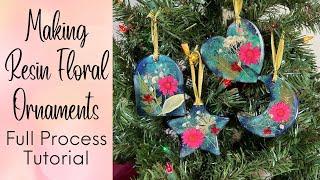 Resin Dried Flower Ornaments - Full Process Art Tutorial