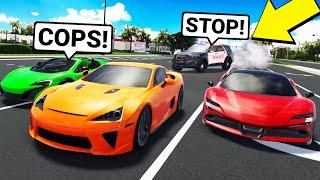 Super Car POLICE CHASE Ends in PRISON BREAK! (Southwest Florida RP)
