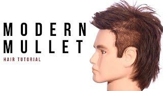 Modern Mullet Haircut Tutorial - TheSalonGuy