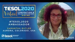 Samantha Butler - TESOL 2020 Ambassador