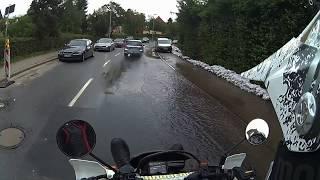 Eine Fahrt durch Alfeld(Leine) nach dem Hochwasser 2017