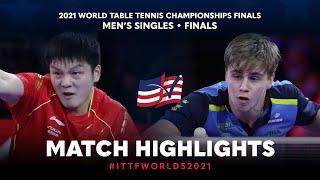 Fan Zhendong vs Truls Moregard | 2021 World Table Tennis Championships Finals | MS | F