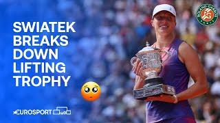 Iga Swiatek lifts French Open for 4TH TIME aged 23  | 2024 French Open 