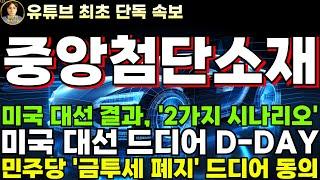 [중앙첨단소재 주가전망] 미국 대선 D-DAY, 대선 결과에 따른 2가지 시나리오, 공화당 IRA 폐기는 없다.