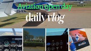 DAY IN THE LIFE OF AN ASPIRING PILOT : WONDERBOOM AIRPORT + SOUTH AFRICAN YOUTUBER