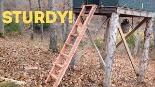 739 RSW Building A Eastern Red Cedar Ladder