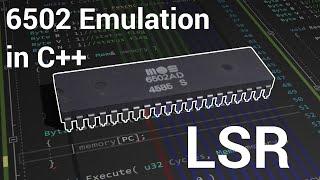 Emulating a CPU in C++ #28 (6502) -  Logical Shift Right