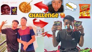 NOODLES  CHALLENGE WITH BROTHER || PIRO LE GARDA JHANDOI MORE N.