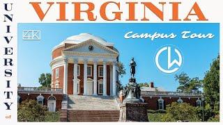 University of Virginia Campus [4K] Walking Tour (2021)