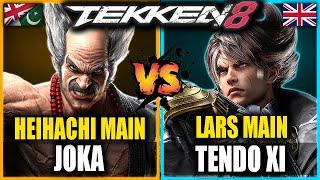 Tekken 8 PROs - JoKa (HEIHACHI) vs Tendo XI (LARS) - Tekken 8 Replays