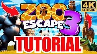 ZOO ESCAPE 3 (All Levels) FORTNITE