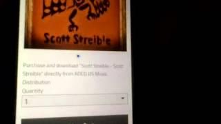 Scott Streible (demo app) on ADED.US Music Distribution