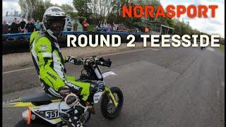 NORASPORT Round 2 | Teesside | UK supermoto racing