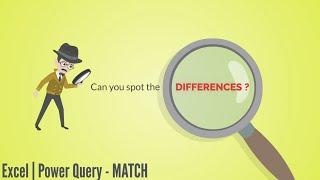 Power Query (Excel) + M Code | Compare multiple tables - No Code to M Code (MATCH)