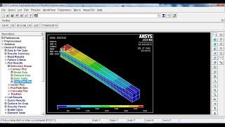 Analysis of Cantilever Beam for Stress, Deflection, SFD and BMD in Ansys APDL