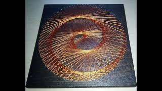 String Art - Архимедова спираль 2