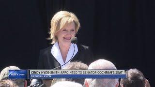 Cindy Hyde-Smith appointed to U.S. Sen. Thad Cochran's Seat