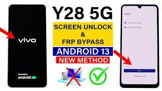 Vivo Y28 5G : Hard Reset/FRP Bypass - No Need Computer (ANDROID 13)