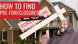 Day 4 - How To Find Pre Foreclosure Properties #covidchallenge