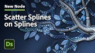 Master the Scatter Splines on Splines Node in Substance 3D Designer | Adobe Substance 3D