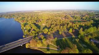 Aasee Münster mit Torminbrücke 2019 (UHD)