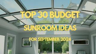 Top 30 Budget Sunroom Ideas for September 2024 | Affordable Factory Direct Designs by Hommie