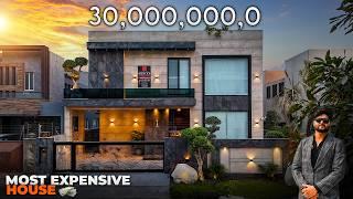 The Most Expensive 1 Kanal Ultra Modern House Tour With Basement and Swimming Pool 