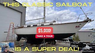 This CLASSIC Sailboat Is A SUPER Deal! An opportunity to buy a 1973 Tartan 34C for $5,000! FULL TOUR