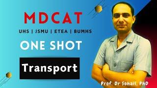 MDCAT | One Shot on Transport by Dr Sohail