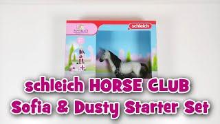 schleich HORSE CLUB Sofia & Dusty Starter Set (42584) | UNBOXING