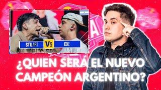 !UNA FINAL AL LÍMITE! ¿QUIÉN SERÁ EL CAMPEÓN DE RED BULL ARGENTINA? STUART VS EXE - REACCIÓN KAPO013