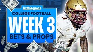 College Football Week 3 Best Bets | Picks & Predictions (2024)