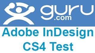 Guru Adobe InDesign CS4 Exam Answers