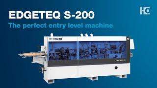 HOMAG EDGETEQ S-200 | The perfect entry-level machine