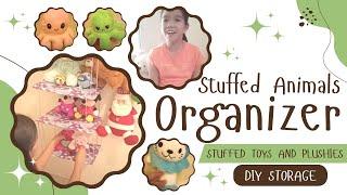 DIY ORGANIZER FOR STUFFED ANIMALS | PLUSHIES | STUFFED TOYS | Misyel and Misha