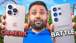 iPhone 16 Pro Max vs Samsung S24 Ultra Camera Battle!