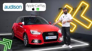 Stealth Audio & Apple Carplay Upgrade for This Audi A1 #audison #caraudio #carplay