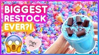 BIGGEST BLUSHINGBB SLIME RESTOCK!! 