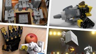 [LEGO brick mini Robot Film] Transformers and Combiners Mech MOC animation compilation 21