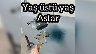 ASTARI ZIMPARA YAPMADAN BOYADIM !! YAŞ ÜSTÜ YAŞ ASTAR NEDİR ? ASTAR NASIL ATILIR