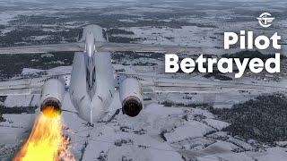 Pilot Betrayed | Terrifying Moments as Both Engines Failed After Takeoff | SAS Flight 751 | 4K